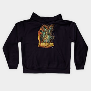 Witch Blade Burning Hand 1995 Kids Hoodie